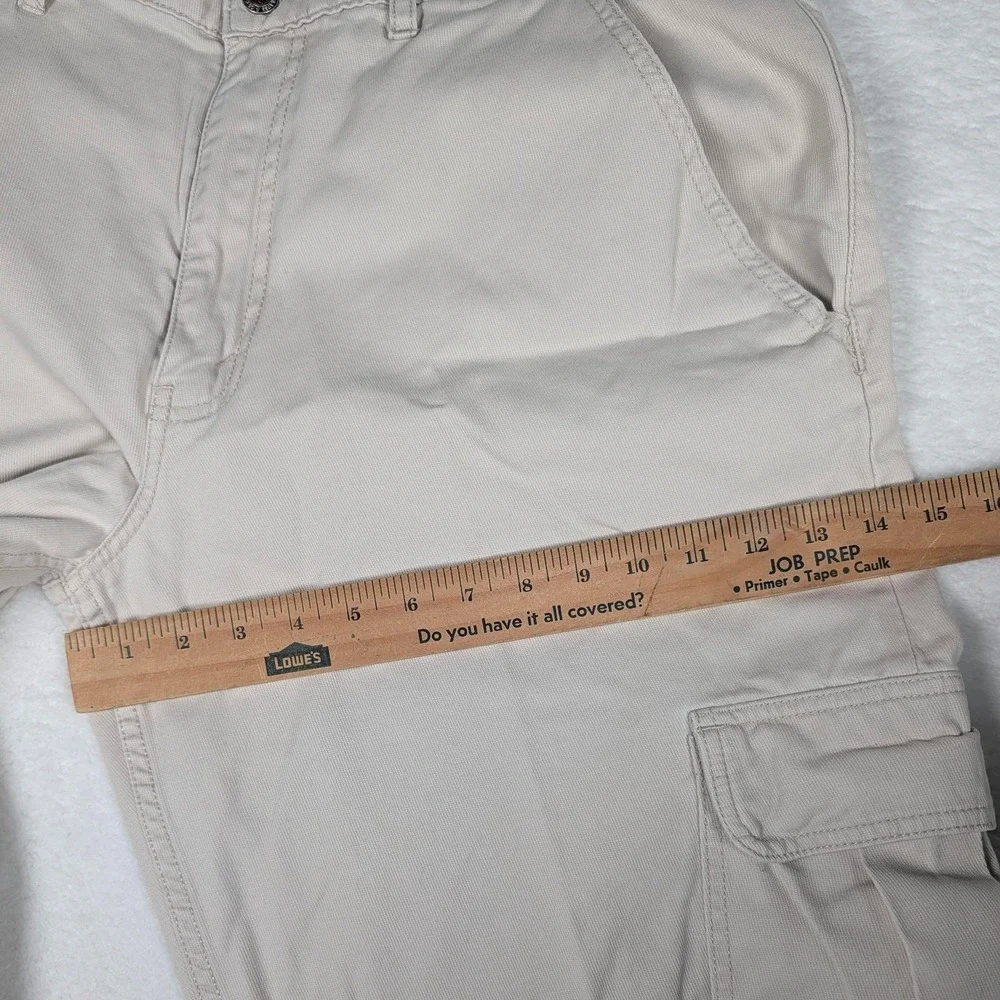 Vintage Levi's Silvertab Cargo Pants Mens 36x34 Khaki Baggy Wide Leg Skater‎ Y2K